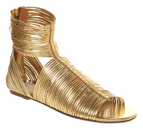 Gladiator Gold Sandals
