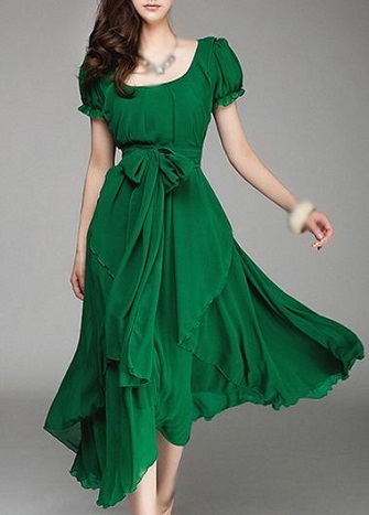 Green Frock naisille