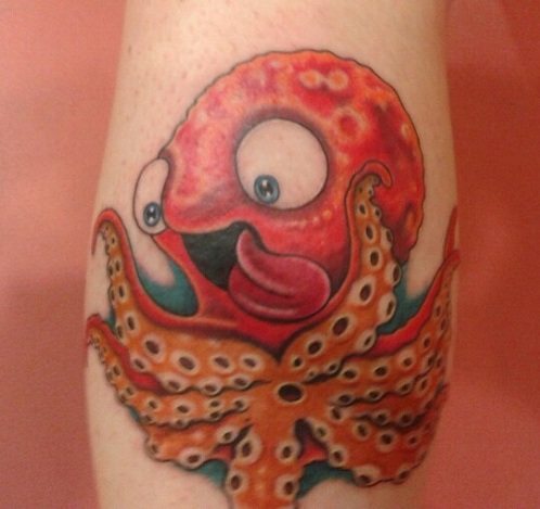 Kiehtova Octopus Tattoo Design