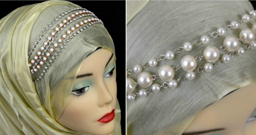Χιτζάμπ Bejeweled Headband