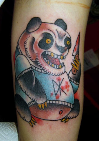 Επικίνδυνο τατουάζ Panda