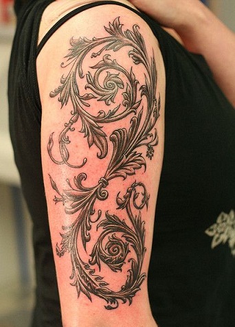 Arm Baroque Tattoo