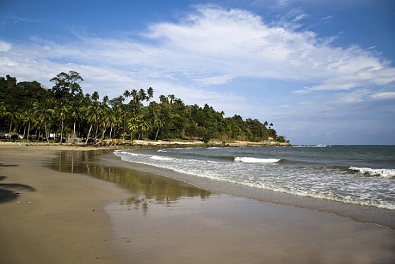 Παραλίες στην παραλία Andaman-Harminder Bay