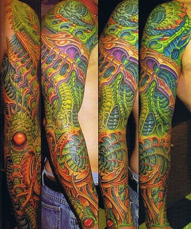 Καταπληκτικό βιολογικό σχέδιο τατουάζ