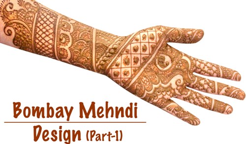 Bombay -tyyliset Mehndi -mallit