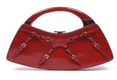 Pieni koko Christian Dior punainen laukku
