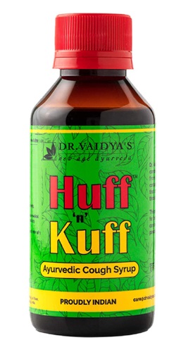 Το σιρόπι βήχα Huff 'n' Kuff του Δρ Vaidya