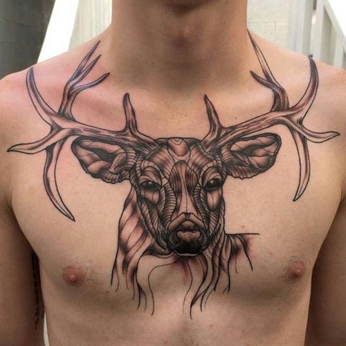 Parhaat Deer -tatuointimallit ja -kuvat 10
