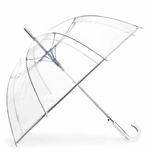 Διαφανής ομπρέλα