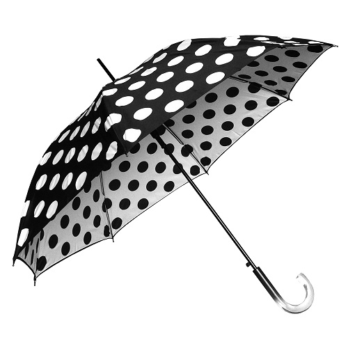 Mustavalkoinen sateenvarjo
