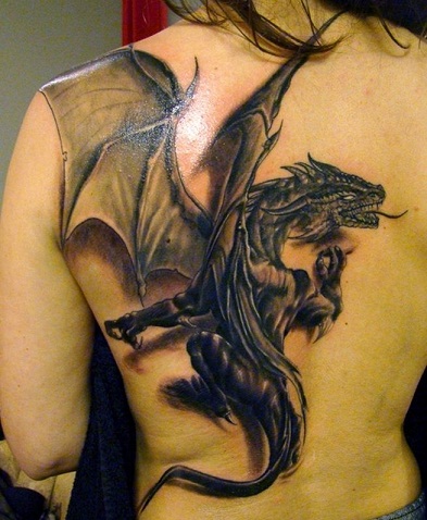 Fantasia Dragon Tattoo