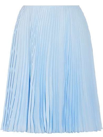 Πανέμορφη μπλε φούστα κρεπ