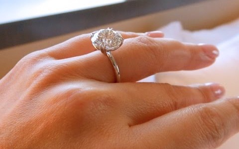 Δαχτυλίδι 5 καρατίων Princess Cut Diamond Ring