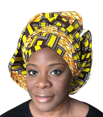 Head Wrap keltainen