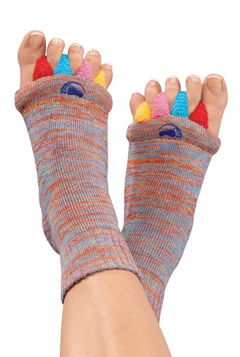 Κάλτσες ευτυχισμένων ποδιών διαχωριστή δακτύλων