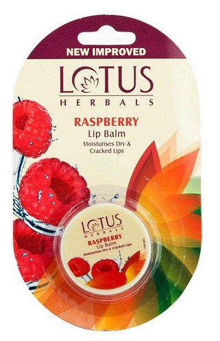Lotus Herbals -huulirasva, vadelma