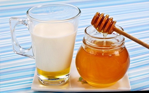 Μέλι με κρέμα γάλακτος