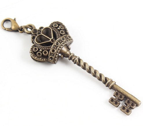 Vintage -tyylinen avaimenperä
