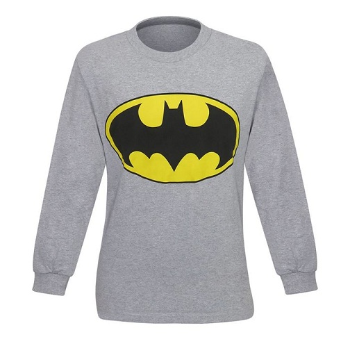 Batman Symbol Miesten pitkähihainen t-paita