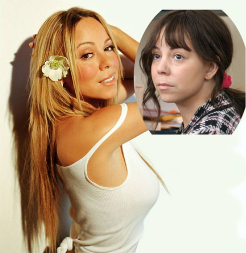 Mariah Carey χωρίς μακιγιάζ 7