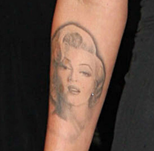 Τατουάζ Marilyn Monroe