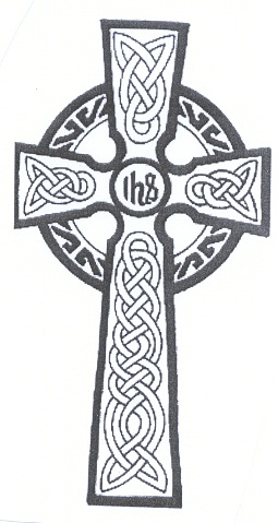 Celtic Tribal Cross Tattoos Design