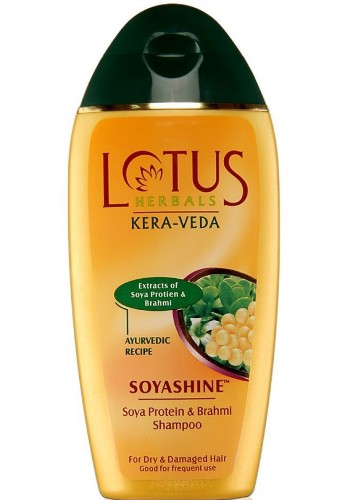 Lotus Herbals Soya Shine- Soijaproteiini- ja Brahmi-shampoo