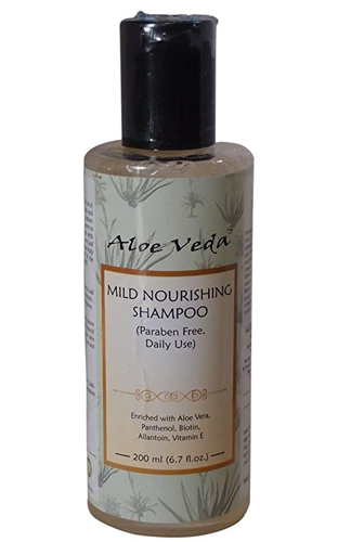 Aloe Veda lievä ravitseva shampoo