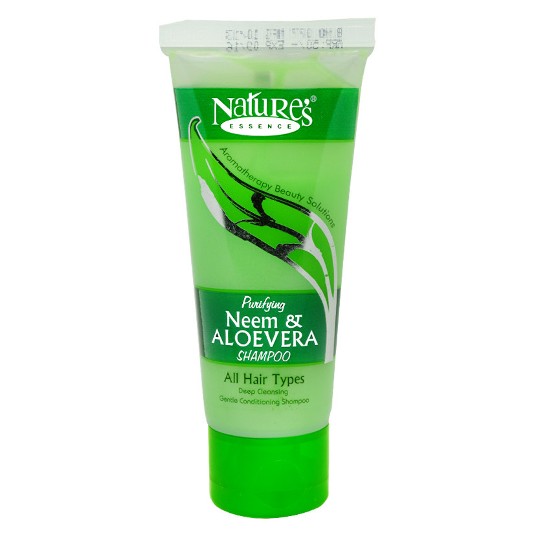 Luonnon olemusta puhdistava Neem- ja Aloe Vera -shampoo