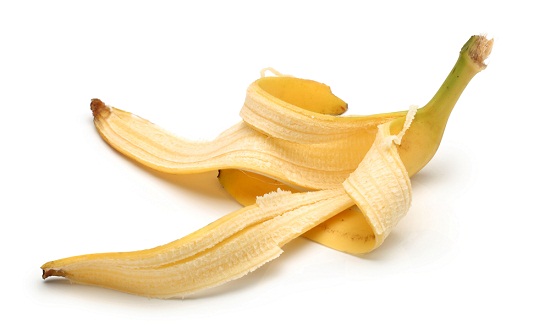Banaaninkuorinen naamio