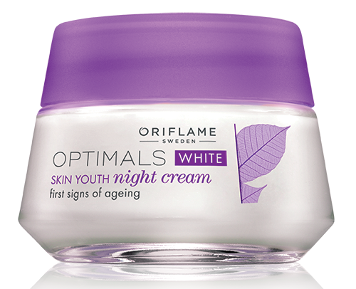 Optimals White Skin Youth Night Cream miehille