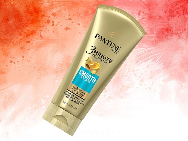Pantene Smooth and Sleek 3 Minute Miracle Deep Conditioner