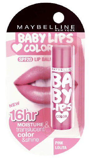 Maybelline Vauvan huulirasva vaaleanpunaisille huulille
