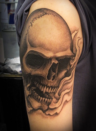 Upea reaper -tatuointisuunnittelu