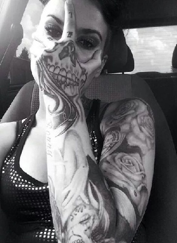 Καινοτόμο τρομακτικό τατουάζ