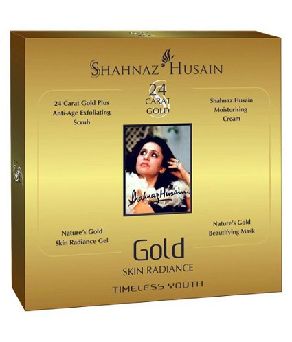 Σετ προσώπου Shahnaz Husain Gold Skin Radiance