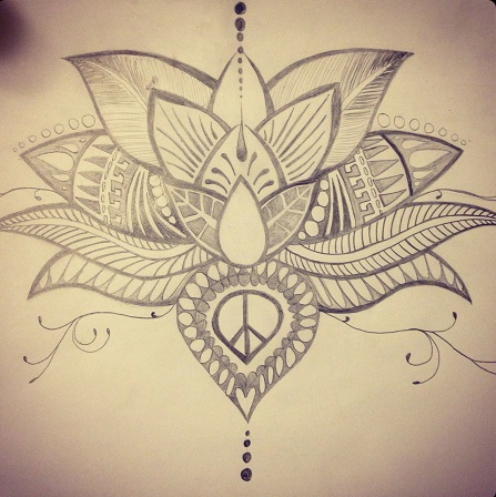 Πνευματικό τατουάζ Lotus
