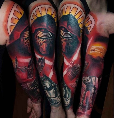 Μανίκι τατουάζ Star Wars