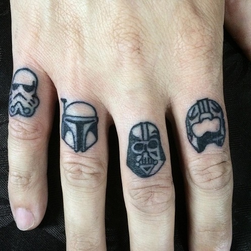 Τατουάζ χεριών Star Wars