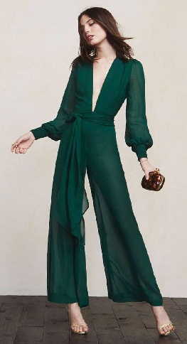 Sea Green Formal Jumpsuits για κορίτσια