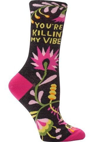 Λουλουδάτες αστείες κάλτσες
