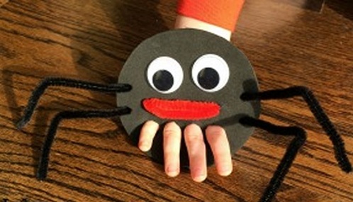 Κούκλα χειροτεχνίας Spider Finger