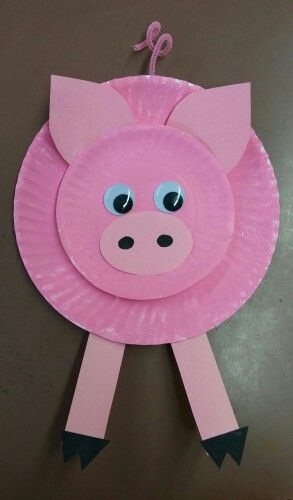Paperilevy Pig Crafts