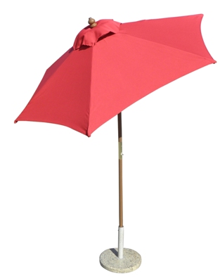 Φορητές ξύλινες ομπρέλες βεράντας