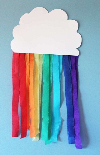 Helppo Art Rainbow Crafts