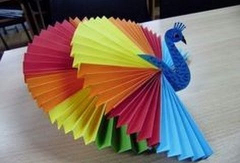 Peacock Rainbow Craft