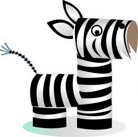 Paper Zebra Craft
