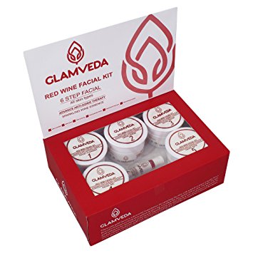 Glamveda Red Wine Advance Anti Aging Pack Pack