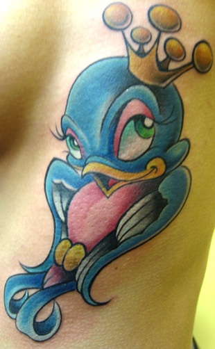 Sarjakuva Graffiti Tattoo Design