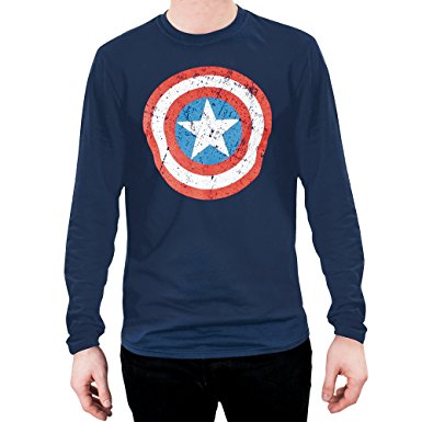 T-Shirt με μανίκια Captain America